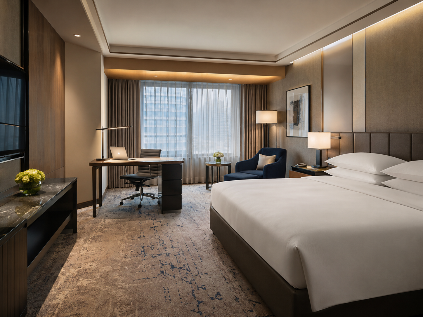 Executive Stay Room at Porgess for business guests